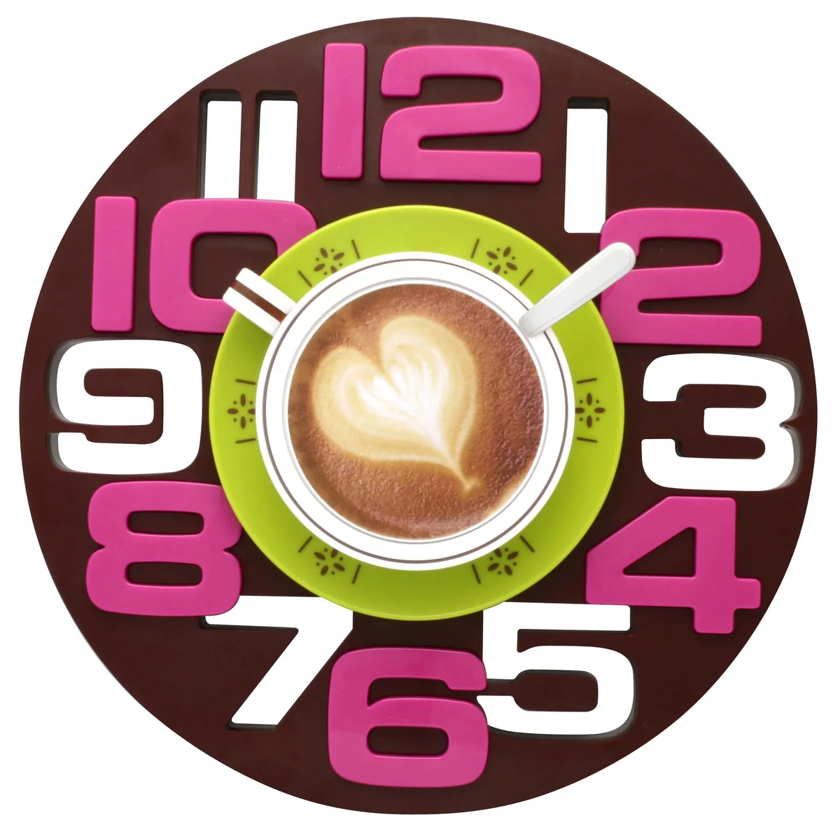WL689SP colour wall clock